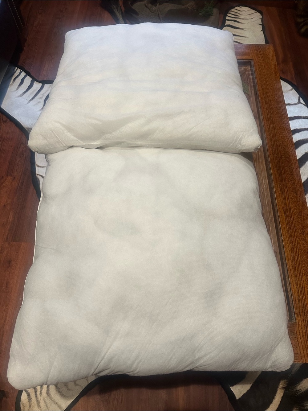 Pair of Cotton Pillow Inserts - Home Bedding